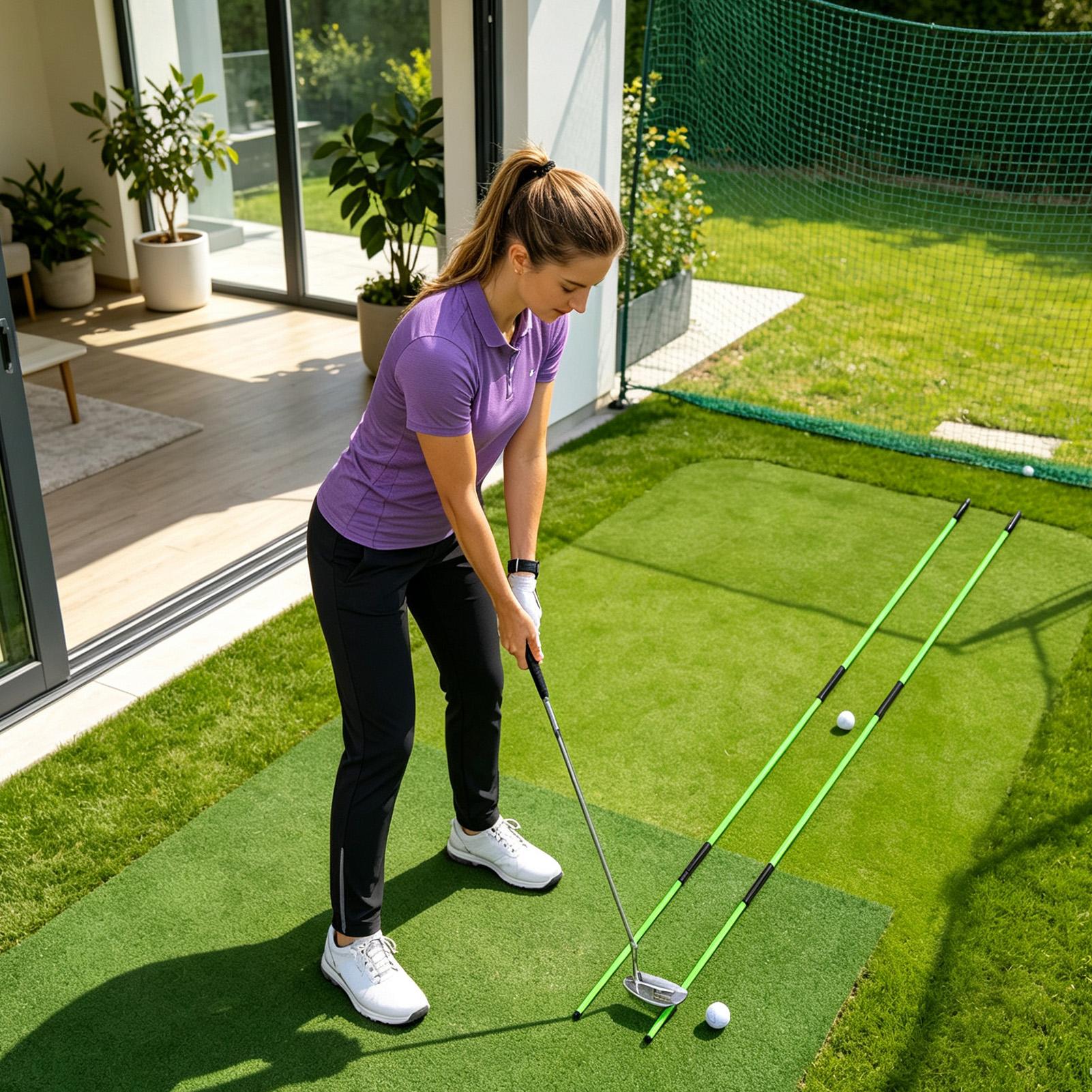 อุปกรณ์ฝึกการจัดแนววงสวิงกอล์ฟ - Golf Equipment บทวิจารณ์และราคา