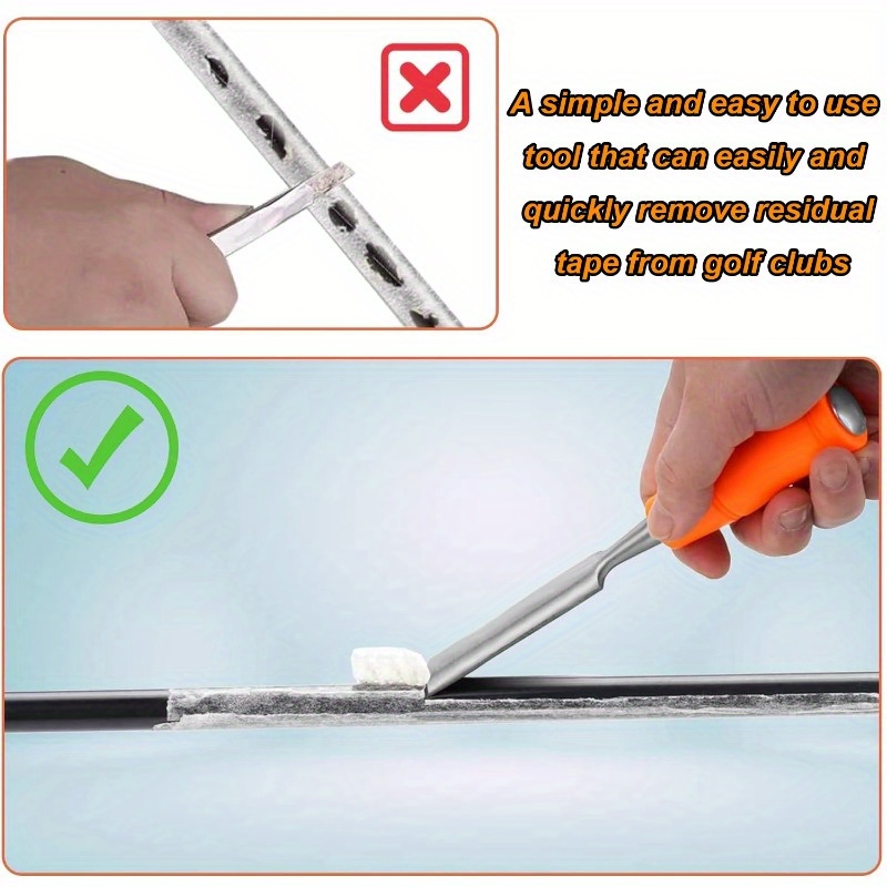 เครื่องมือถอดเทปกริปกอล์ฟ 1/2  - Grip Regrip Tape บทวิจารณ์และราคา