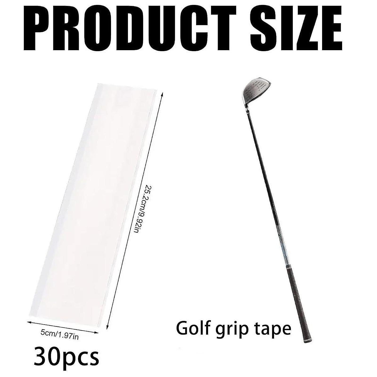 เทปพันกริปไม้กอล์ฟ 30 ชิ้น สำห - Grip Regrip Tape บทวิจารณ์และราคา